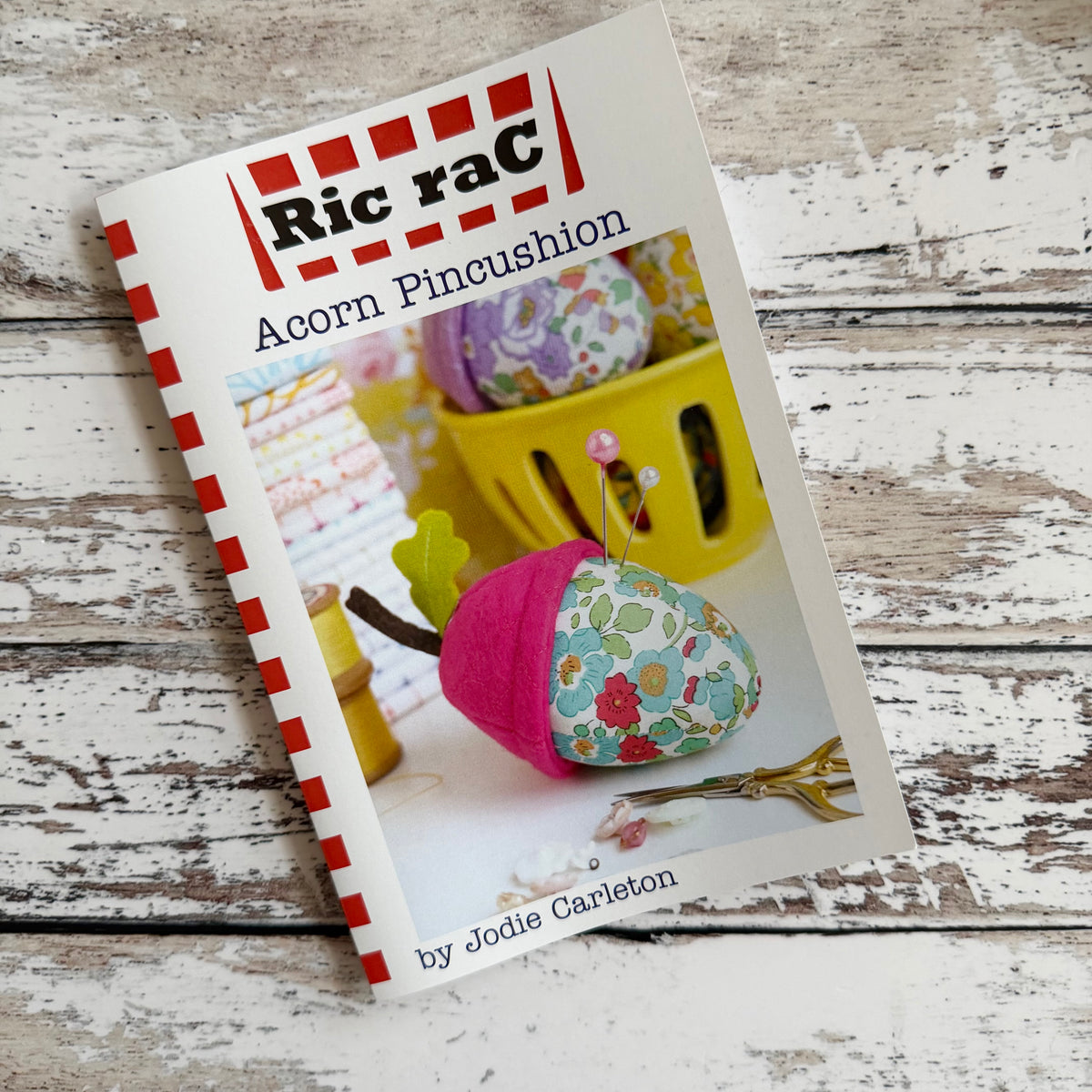 Sewing On Ric A Rac Acorn Pincushion by Ric Rac – sew.be curated