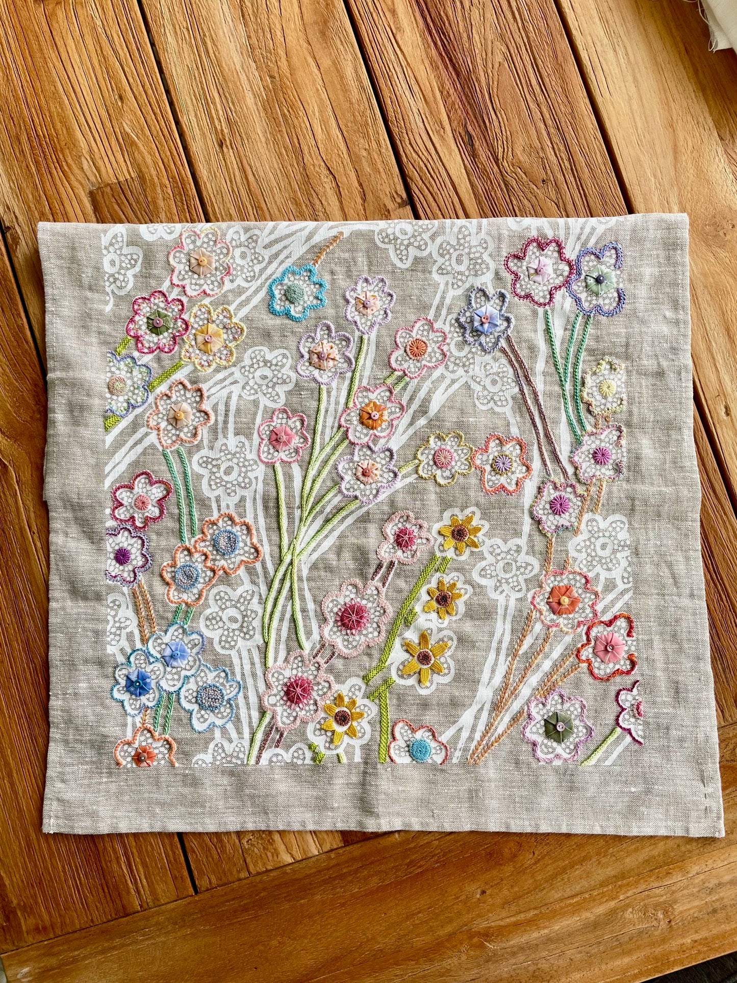 Meadow Flat - Two Day Embroidery Workshop with Karen John - Friday 20th and Saturday 21st March 2026