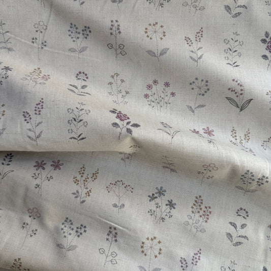 Kei Petit Joli - Floral (Muted) Cotton / Linen