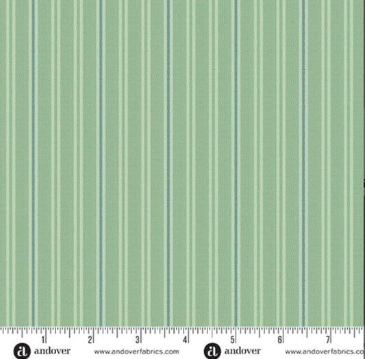 Double Stripe in Pine - Quiltessentials by Laundry Basket Quilts