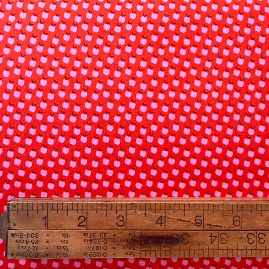 Catnap - Apples in Warm Red - Ruby Star Society