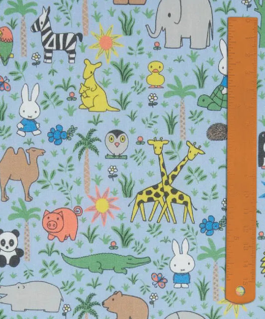 Liberty Tana Lawn Japan - Miffy - Zoology C