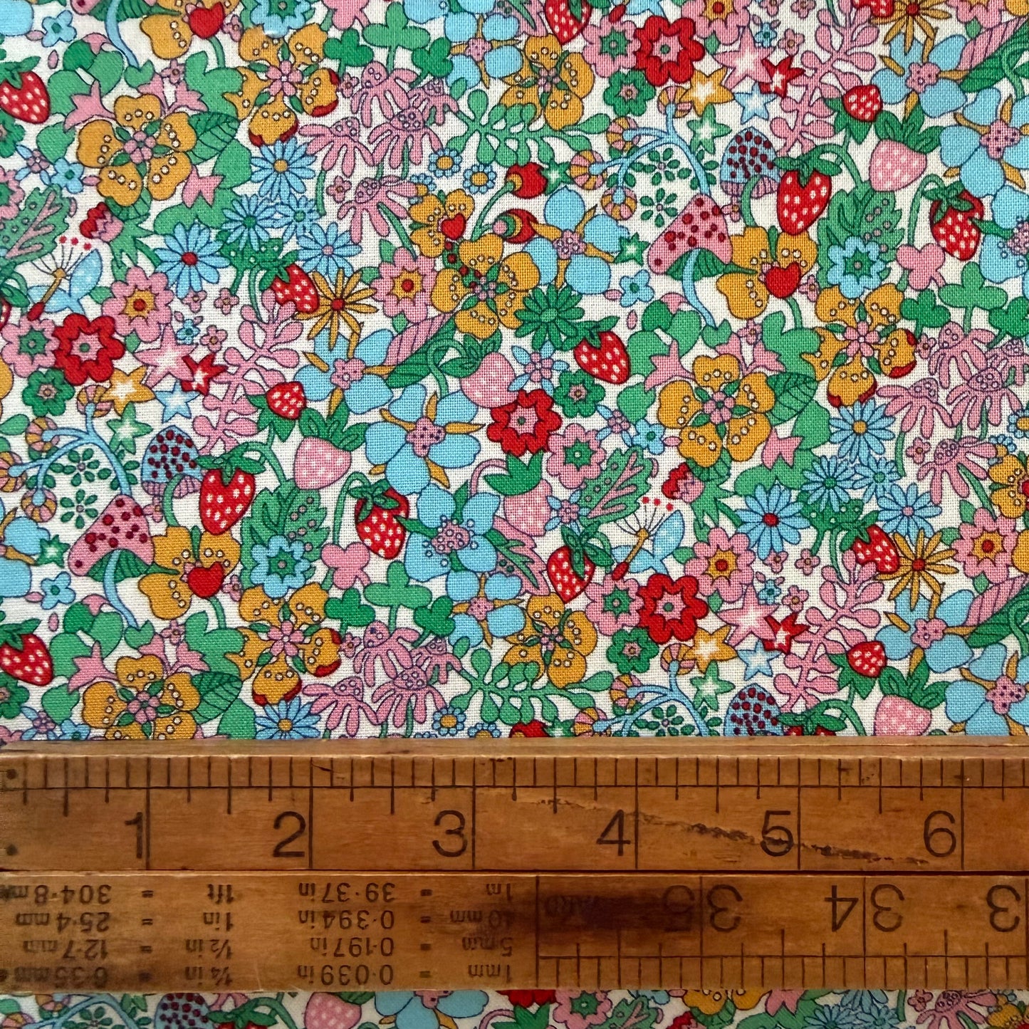 Flowertop Forest B - Everlasting Collection - Liberty Lasenby Quilting Cotton