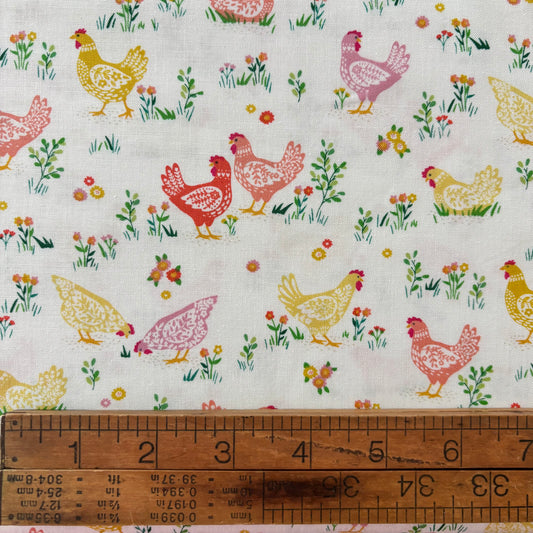 Hello Spring - Happy Hens
