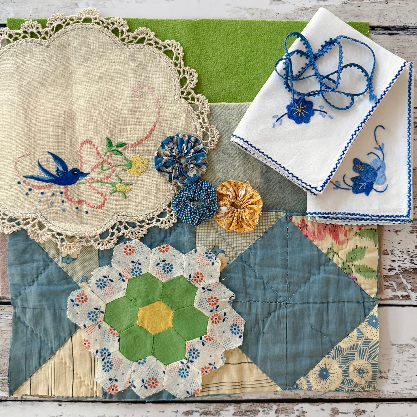 Vintage Needlebook Kit (I)