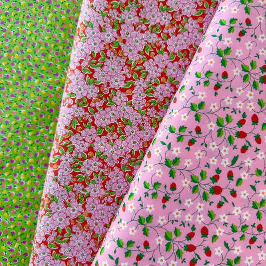 Liberty Lasenby Quilting Cotton - Gifts from the Garden - Fruit Twist