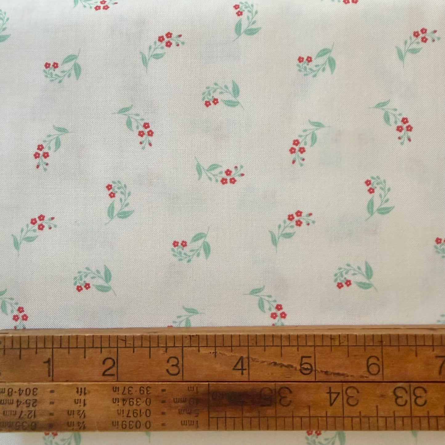 Speedwell in White - Floral Romance - Figo Fabrics