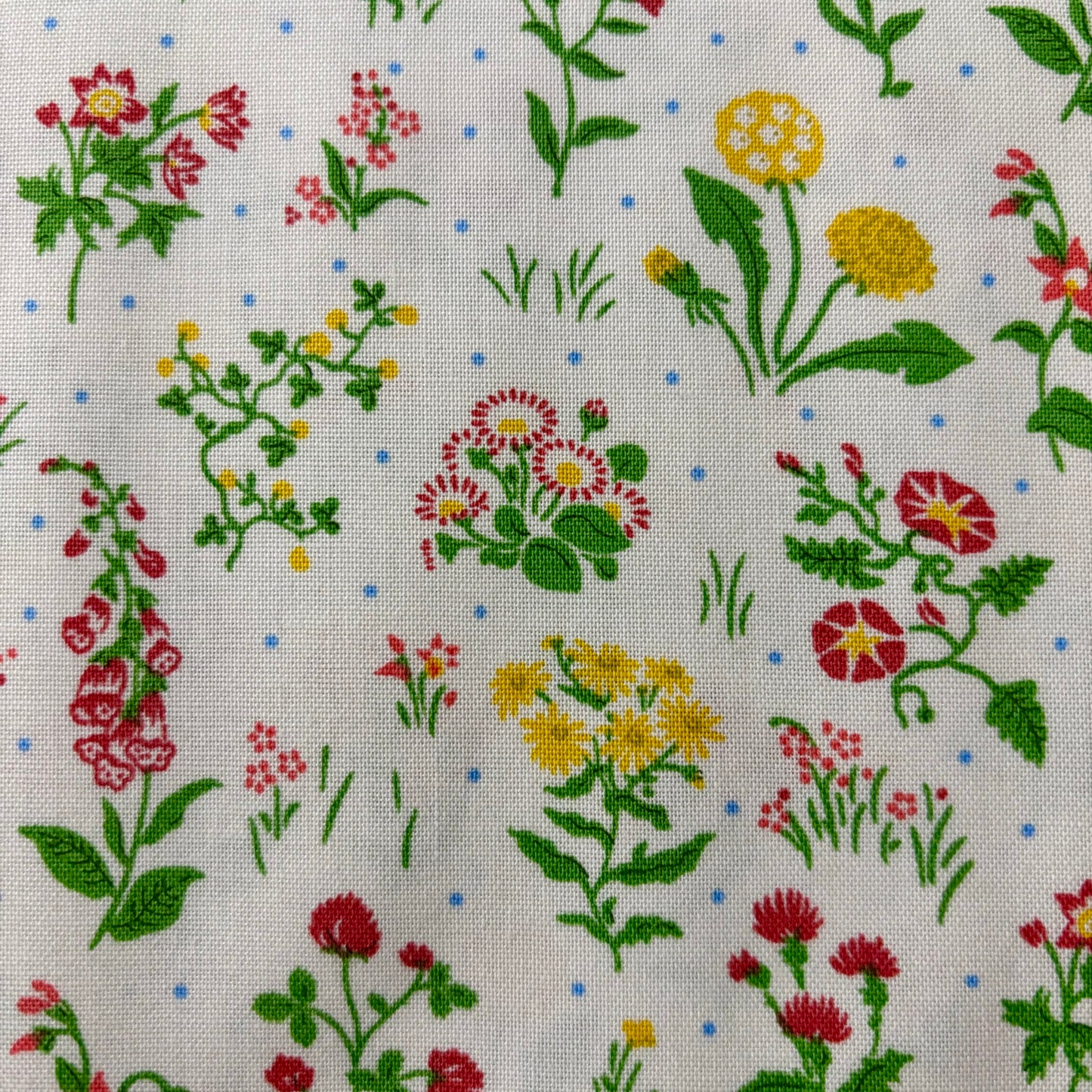 Autumn Meadow B - Liberty Quilting Cotton Woodland Walk Collection