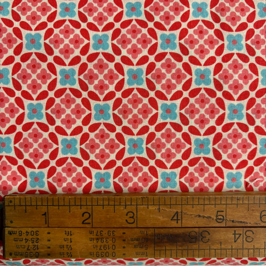 Flower Days - Pinky Red Floral
