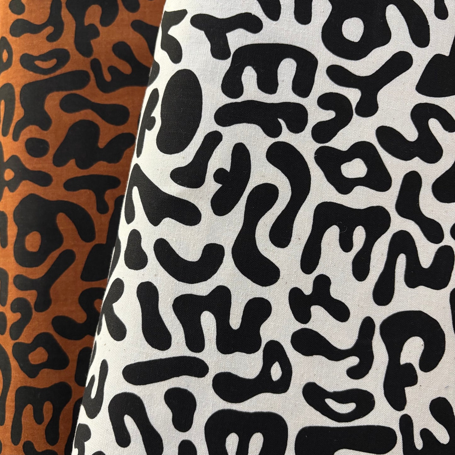 Black and White Animal Print - Japanese Cotton Printed Sheeting