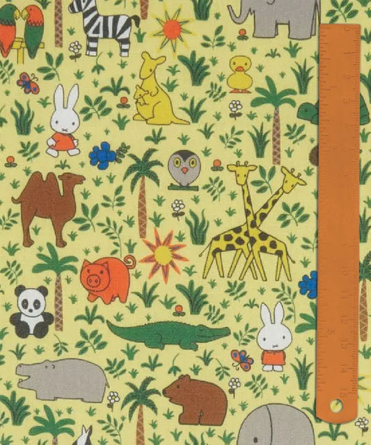 Liberty Tana Lawn Japan - Miffy - Zoology B
