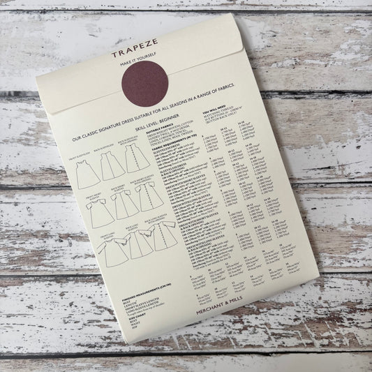The Trapeze Sewing Pattern - UK 6-18