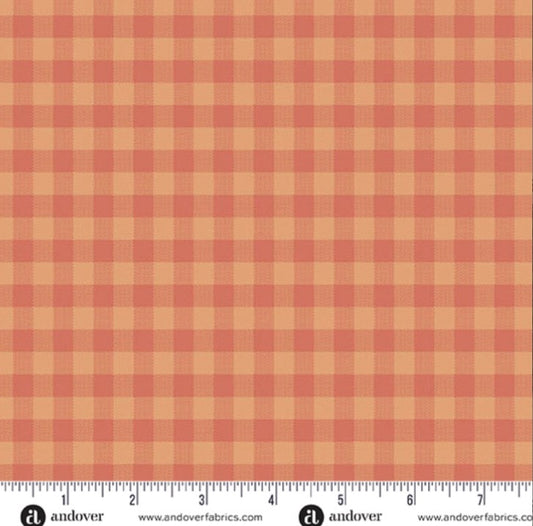 Pumpkin Gingham - Quiltessentials by Laundry Basket Quilts