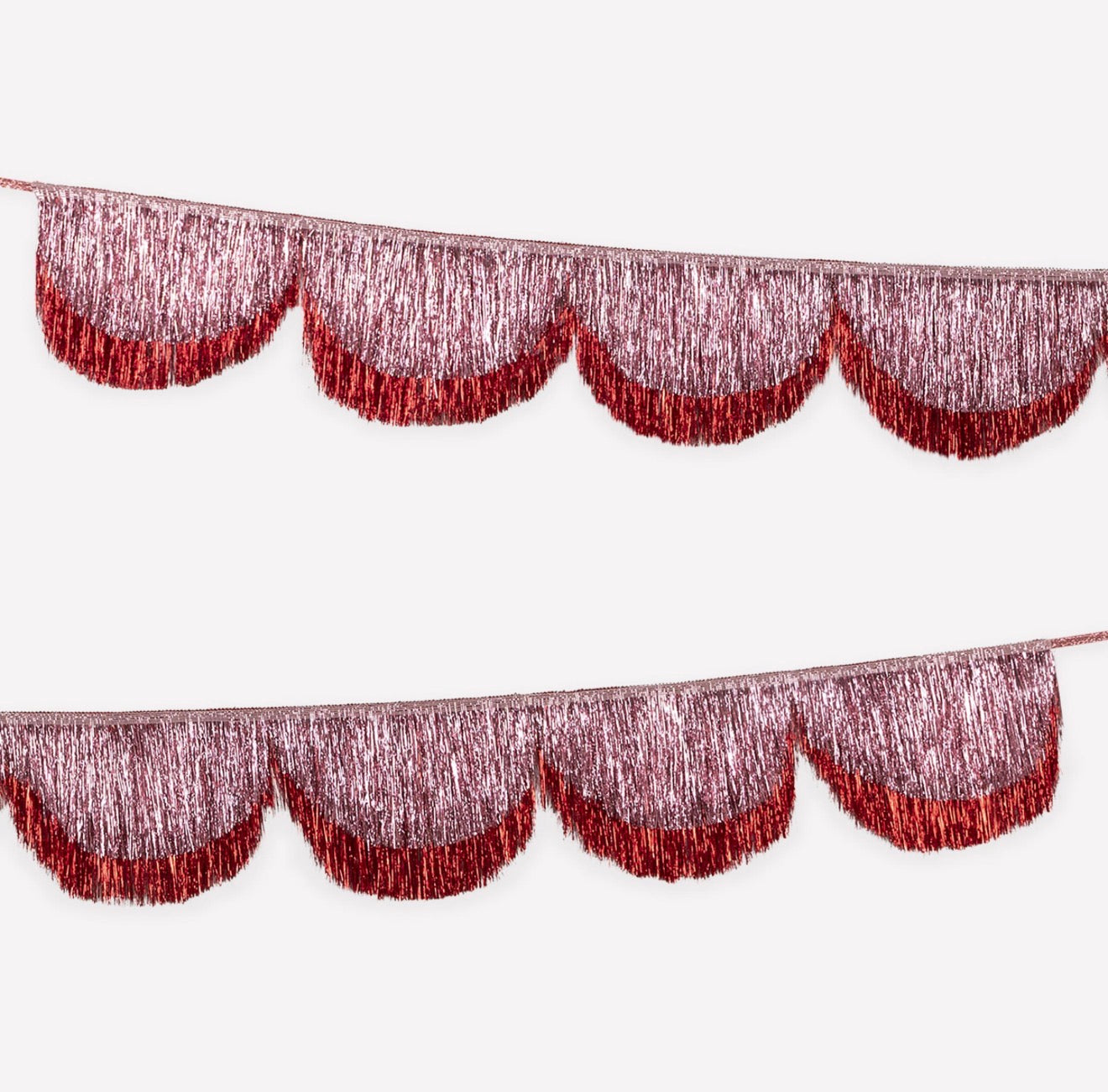 Meri Meri Red and Pink Tinsel Garland