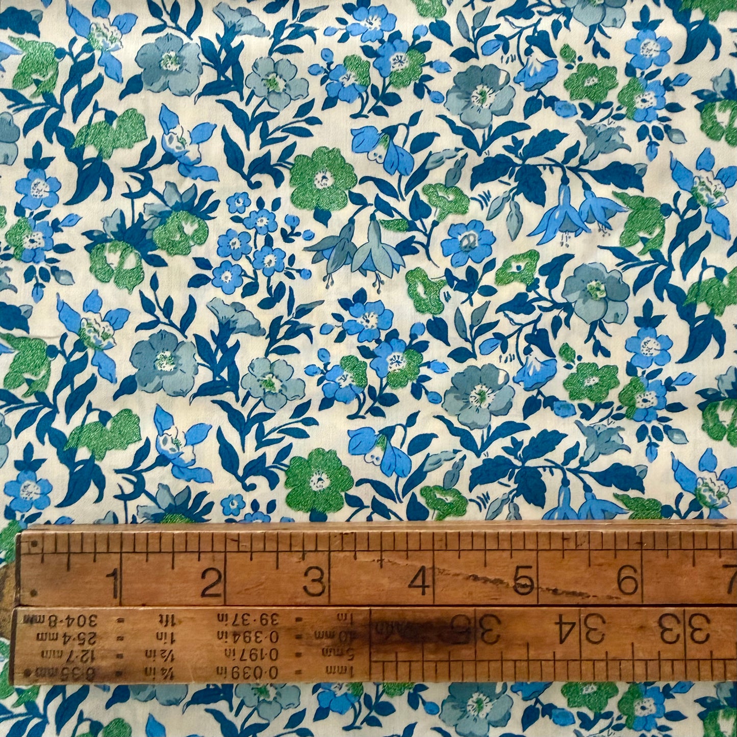 Classic Metallic Mamie - Liberty Tana Lawn