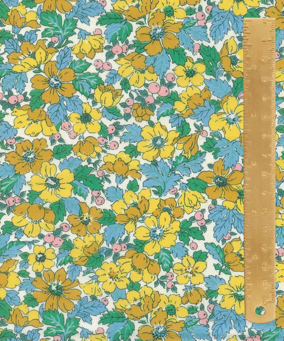 Garden Melody - Dahlia Dream B - Liberty Tana Lawn