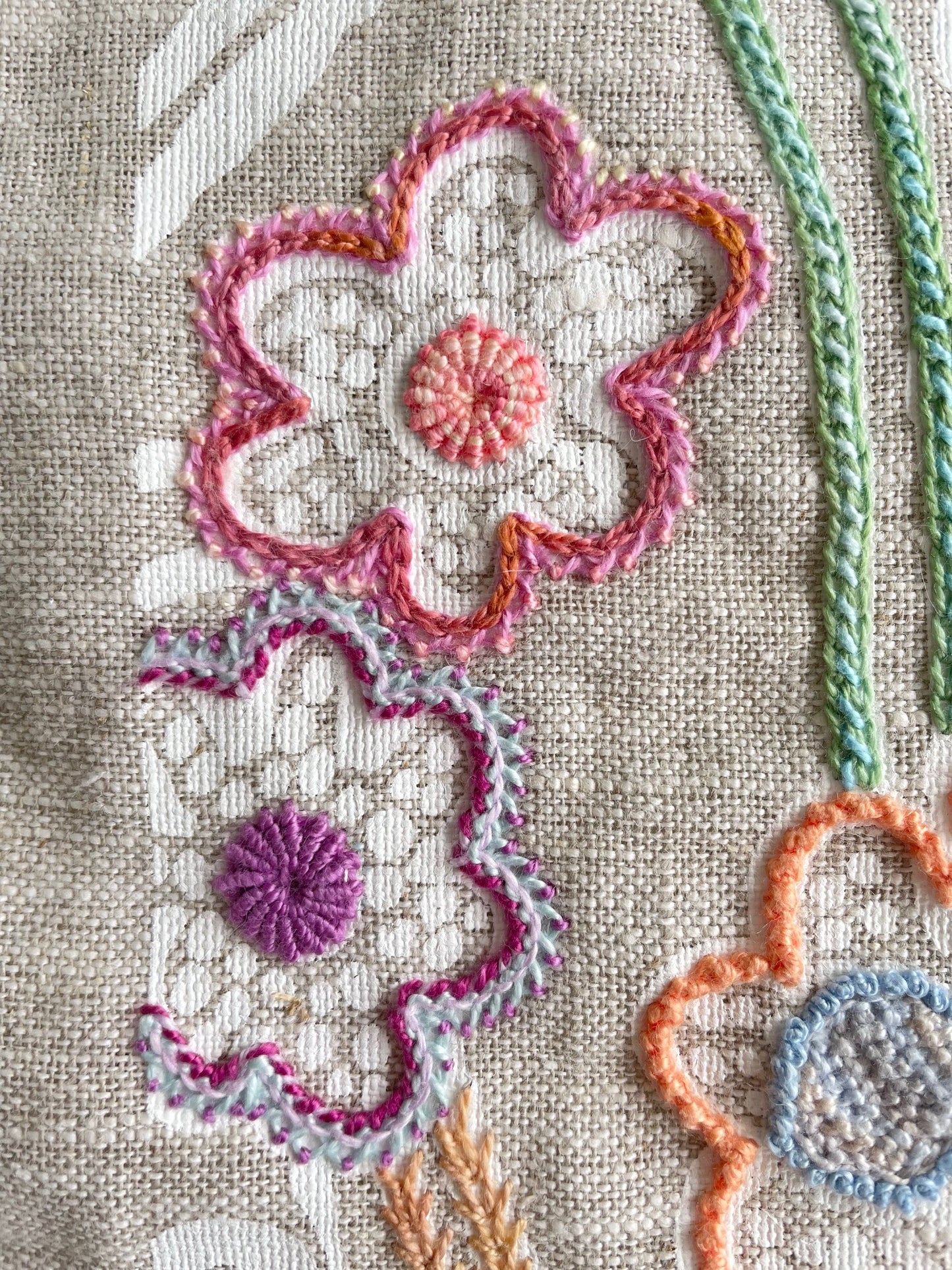 Meadow Flat - Two Day Embroidery Workshop with Karen John - Friday 20th and Saturday 21st March 2026