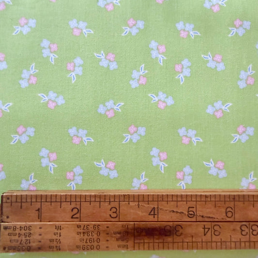 Summer Skies and Fireflies - Floral in Lime - Riley Blake