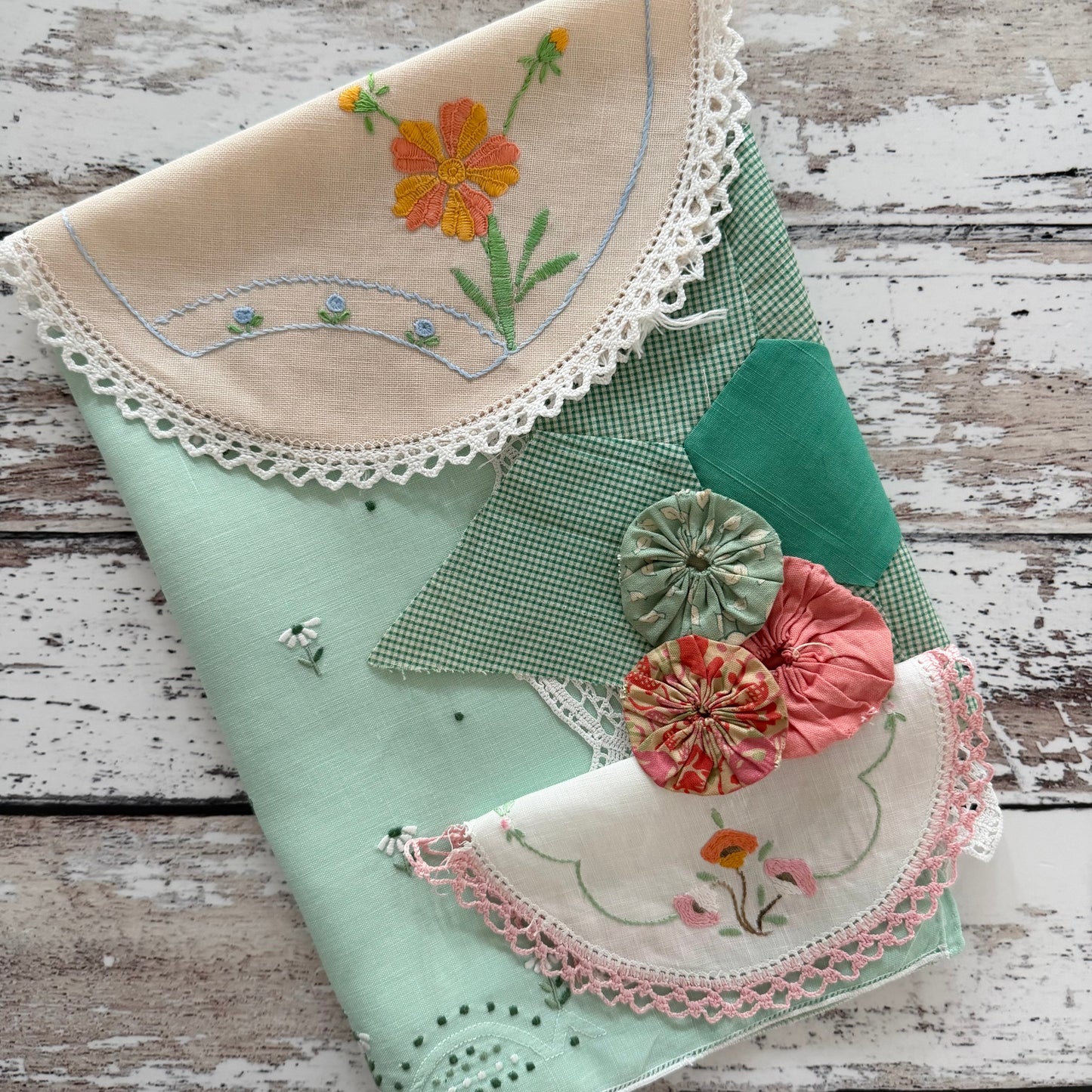 Vintage Bundle for Textile Collage (C)