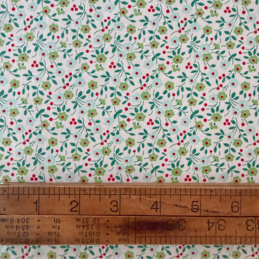 Farmer’s Daughter Floral in Sage from Riley Blake