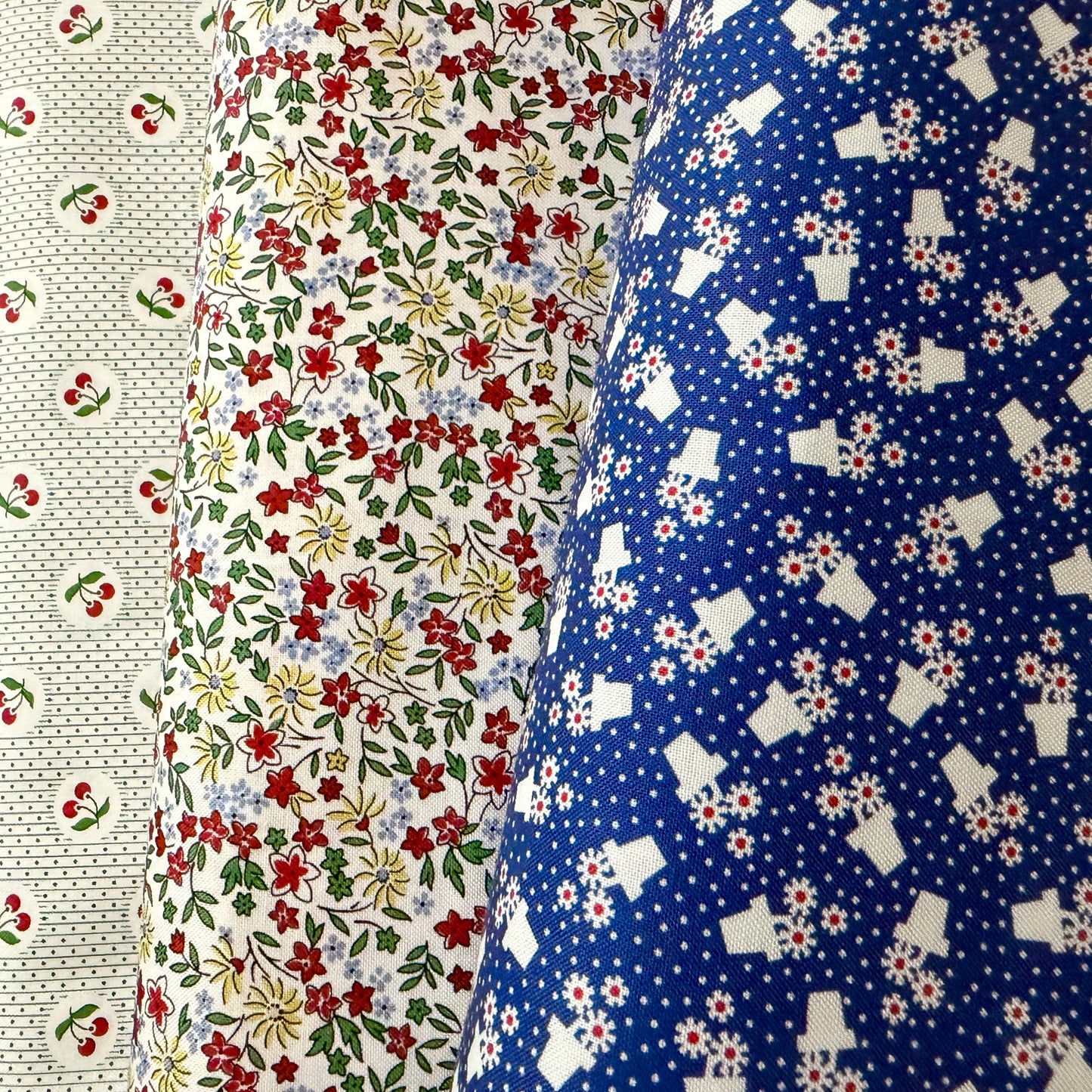 Aunt Grace Goes Bold by Judie Rothermel for Marcus Fabrics - Field Flowers in Multi