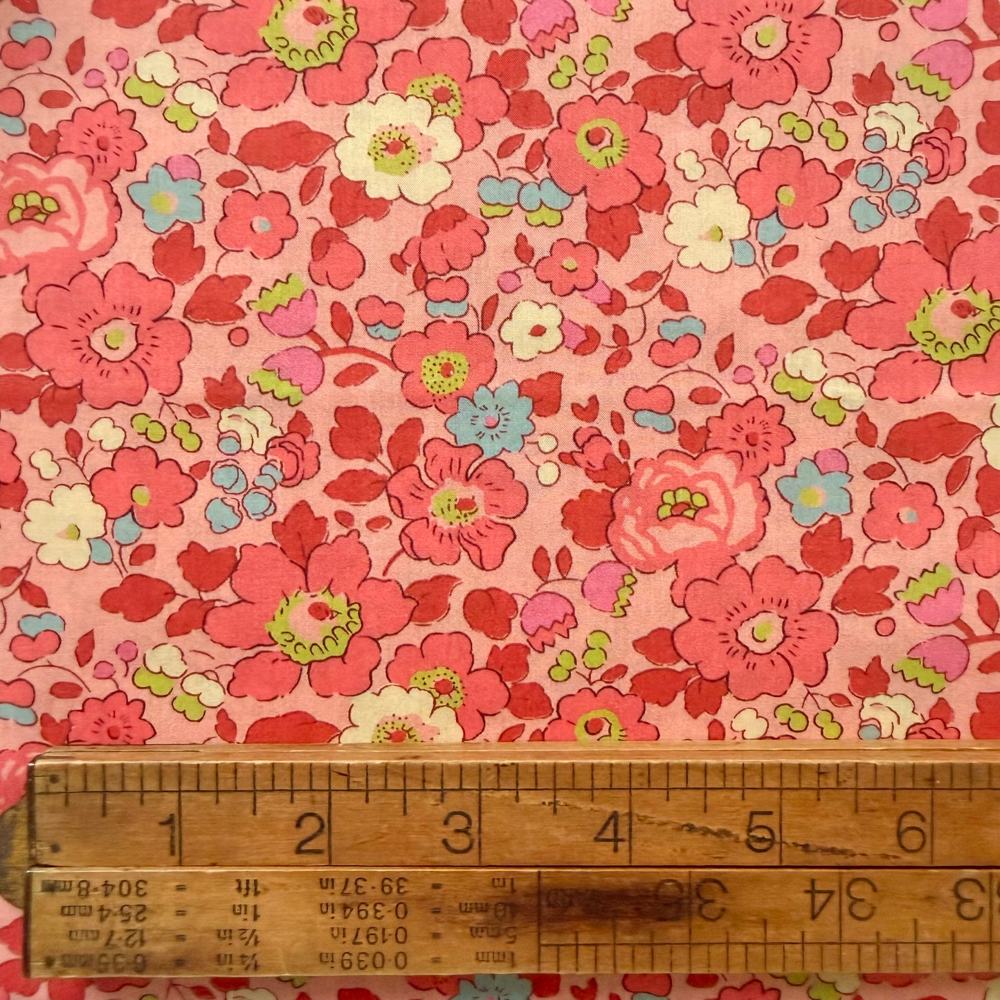Liberty Tana Lawn - Betsy Coral Pink