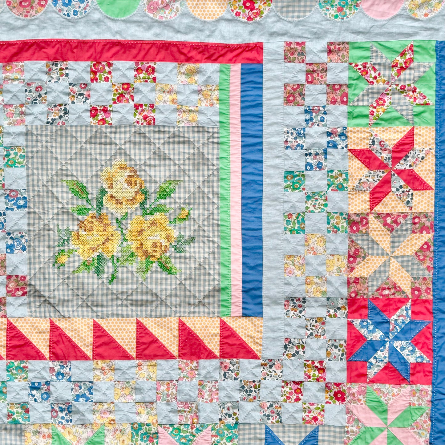 Betsy Rose Quilt  (Digital Download - A4 PDF)