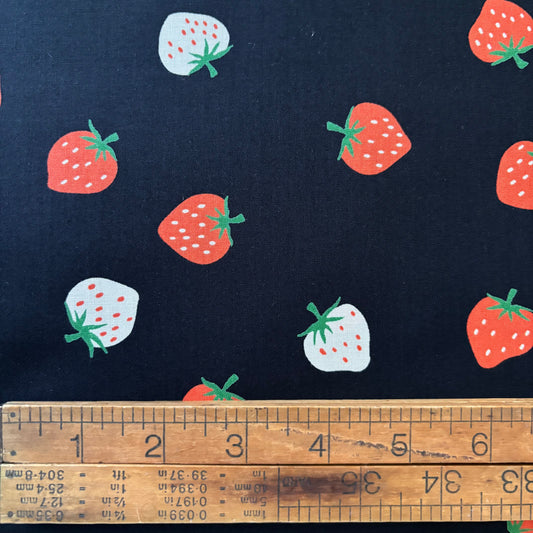 Strawberry Toss in Black - Ruby Star Society