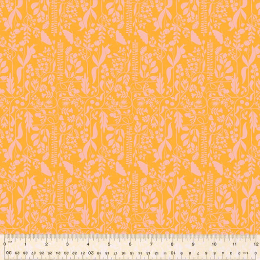 Meander in Orange - Insectarium by Tamara Kate for Windham Fabrics