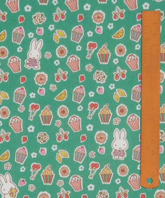 Liberty Tana Lawn Japan - Miffy - A Sweet Birthday F