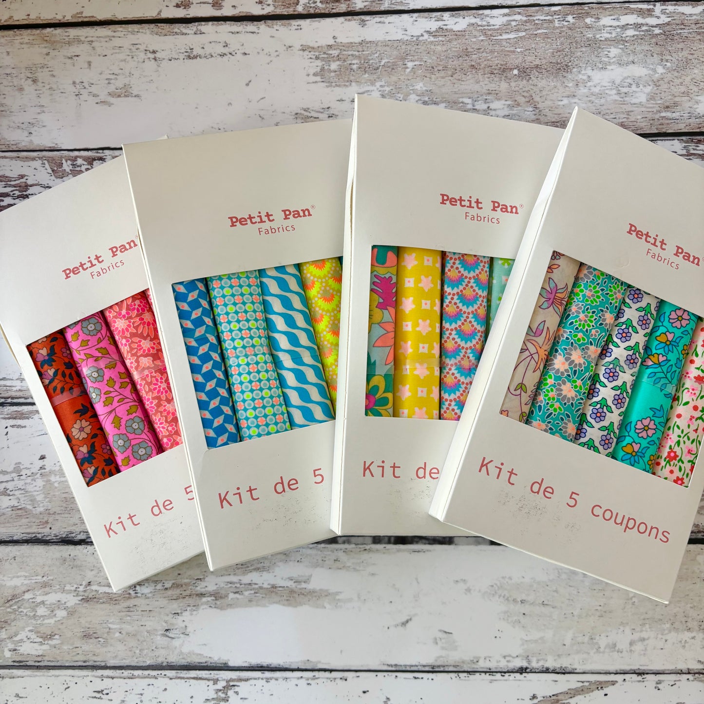 Wasabi - 5 Fat Quarters from Petit Pan