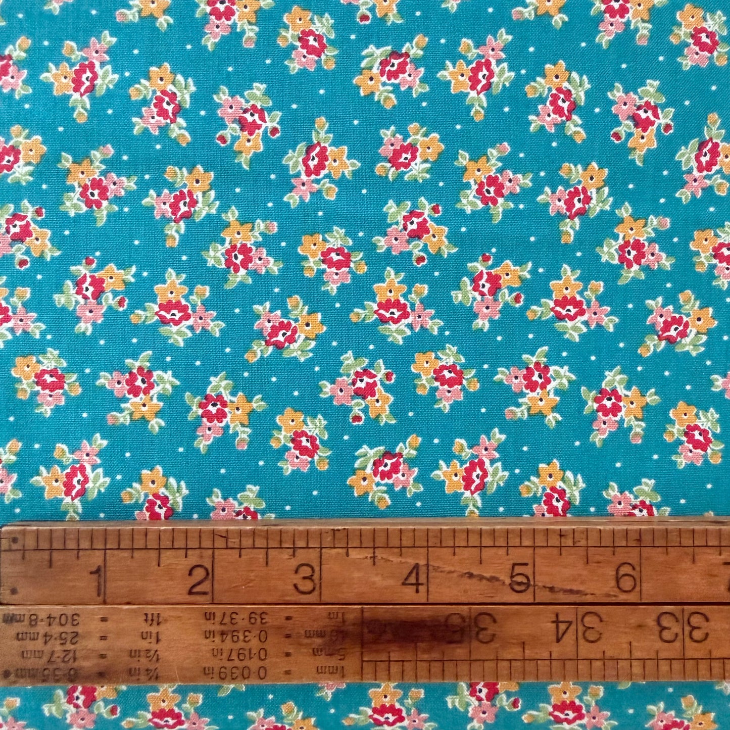 Farmer’s Daughter Bouquet in Raindrop from Riley Blake