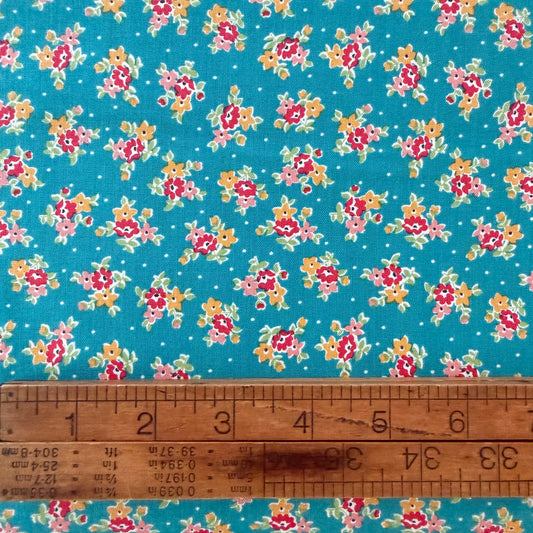 Farmer’s Daughter Bouquet in Raindrop from Riley Blake