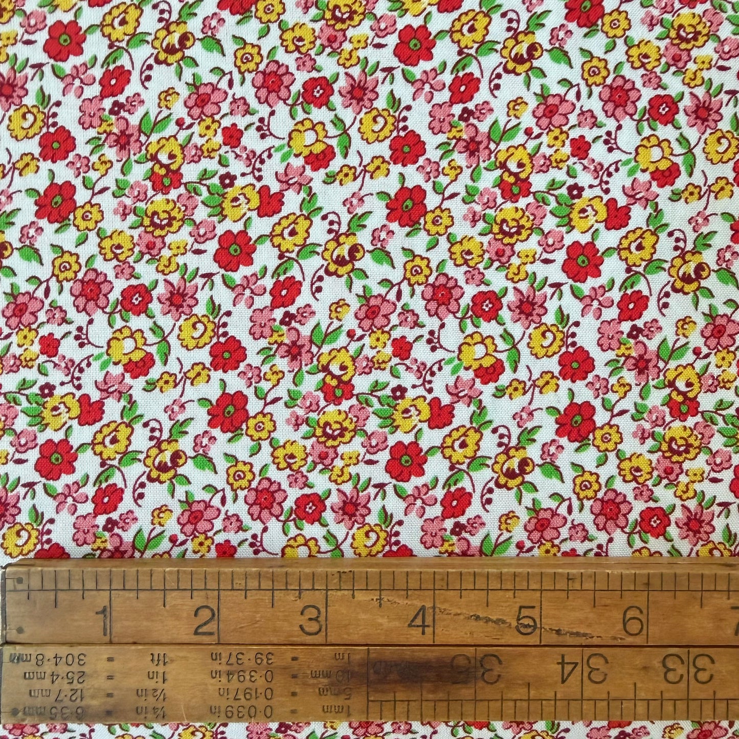 Flowing Flowers in Red by Whistler Studios for Windham Fabrics