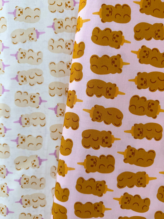 Egg and Friends - Honey Bears in Candy Pink - Ruby Star Society