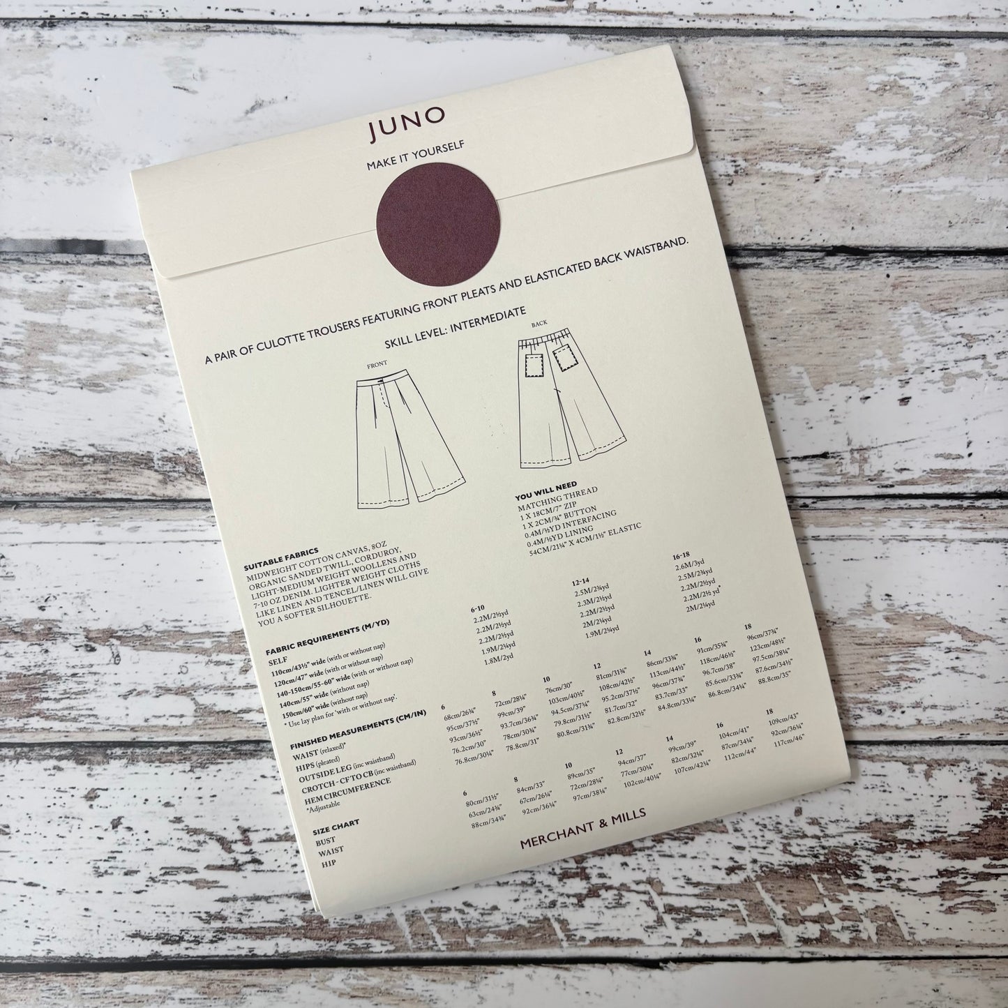 The Juno Sewing Pattern - UK 6-18