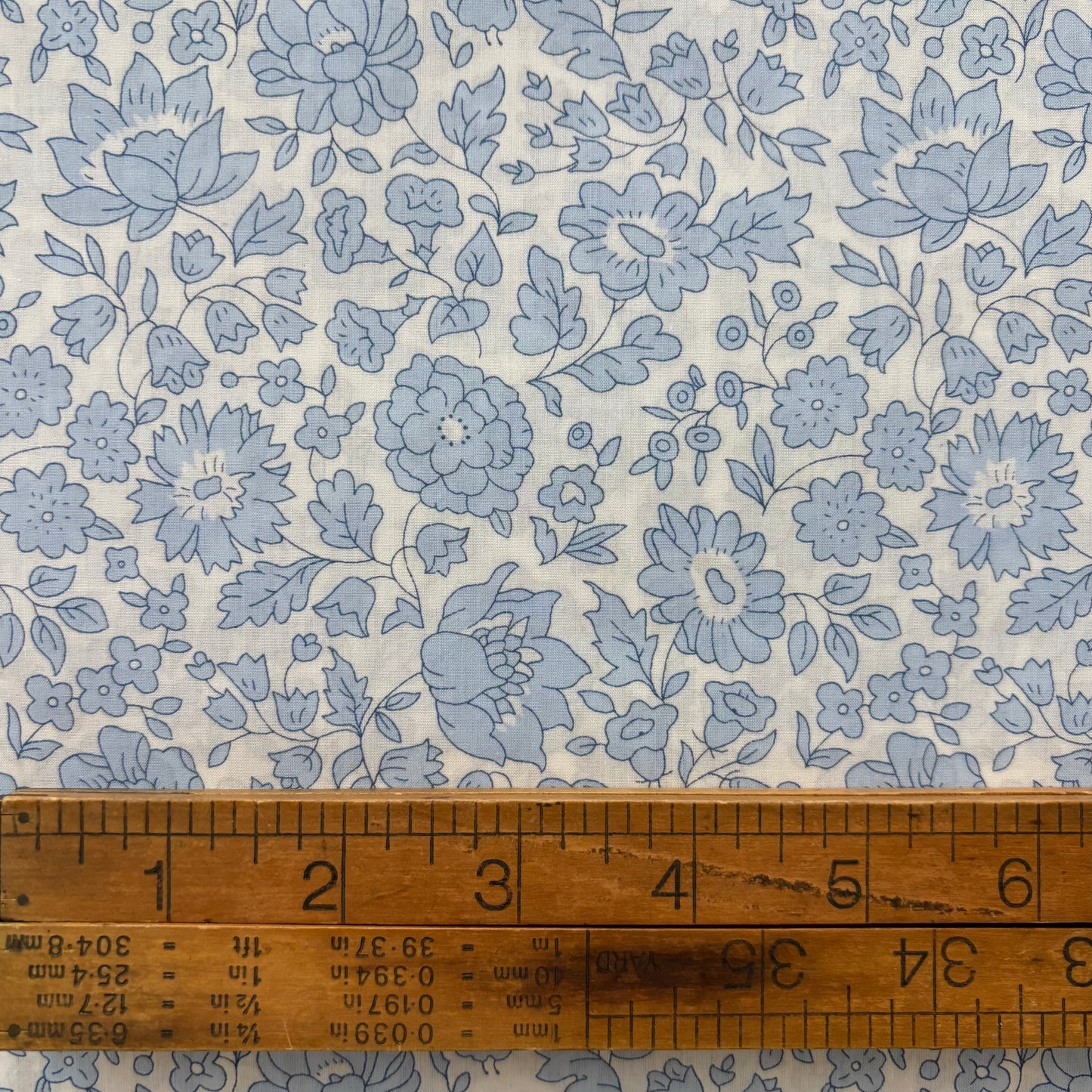 The Floral Journey - D'Anjo Sky B - Liberty Tana Lawn
