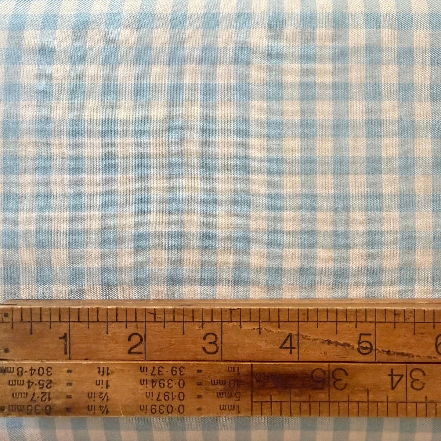 Cloudy 1/4“ Yarn Dyed Japanese Gingham