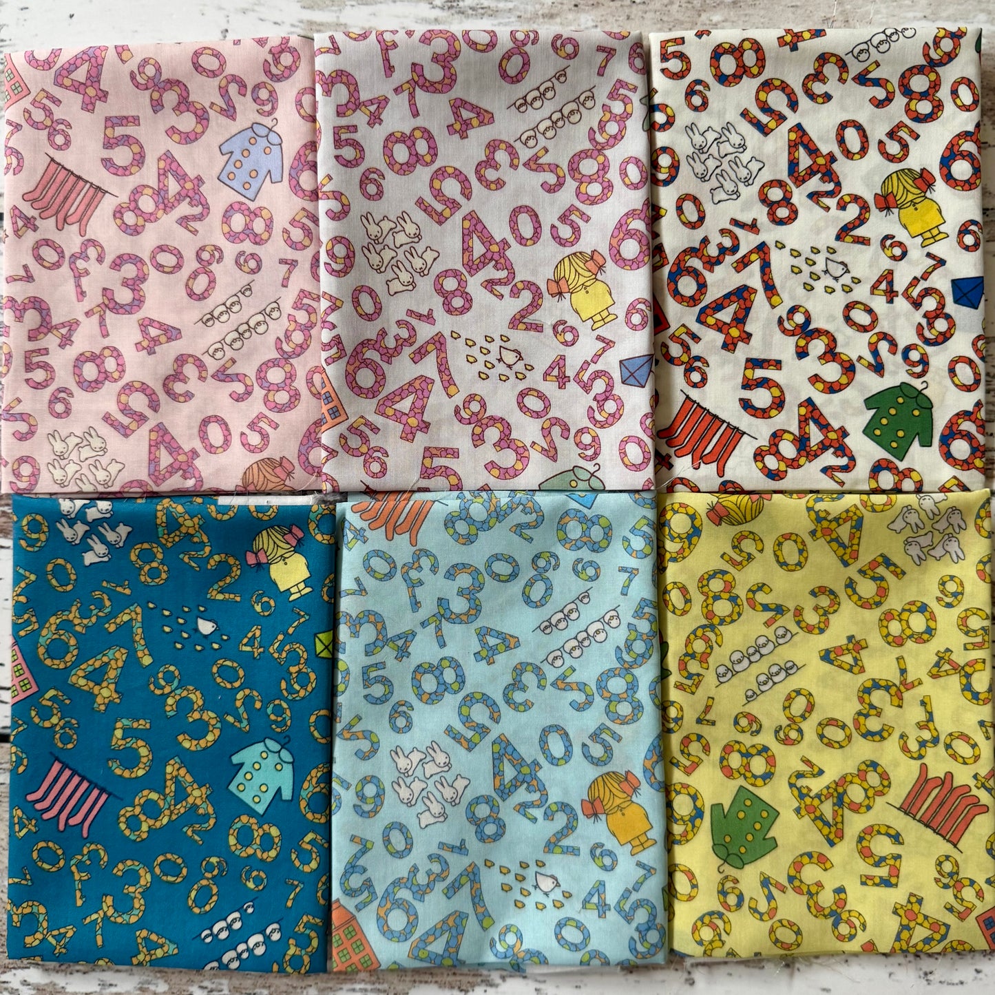 Liberty Tana Lawn Japan - Miffy Counting Bundle