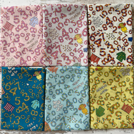 Liberty Tana Lawn Japan - Miffy Counting Bundle