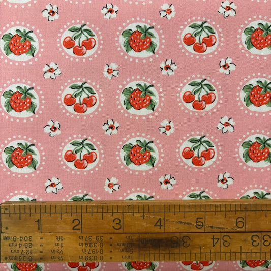 Shortcake Novelty in Carnation - Julia by Moda