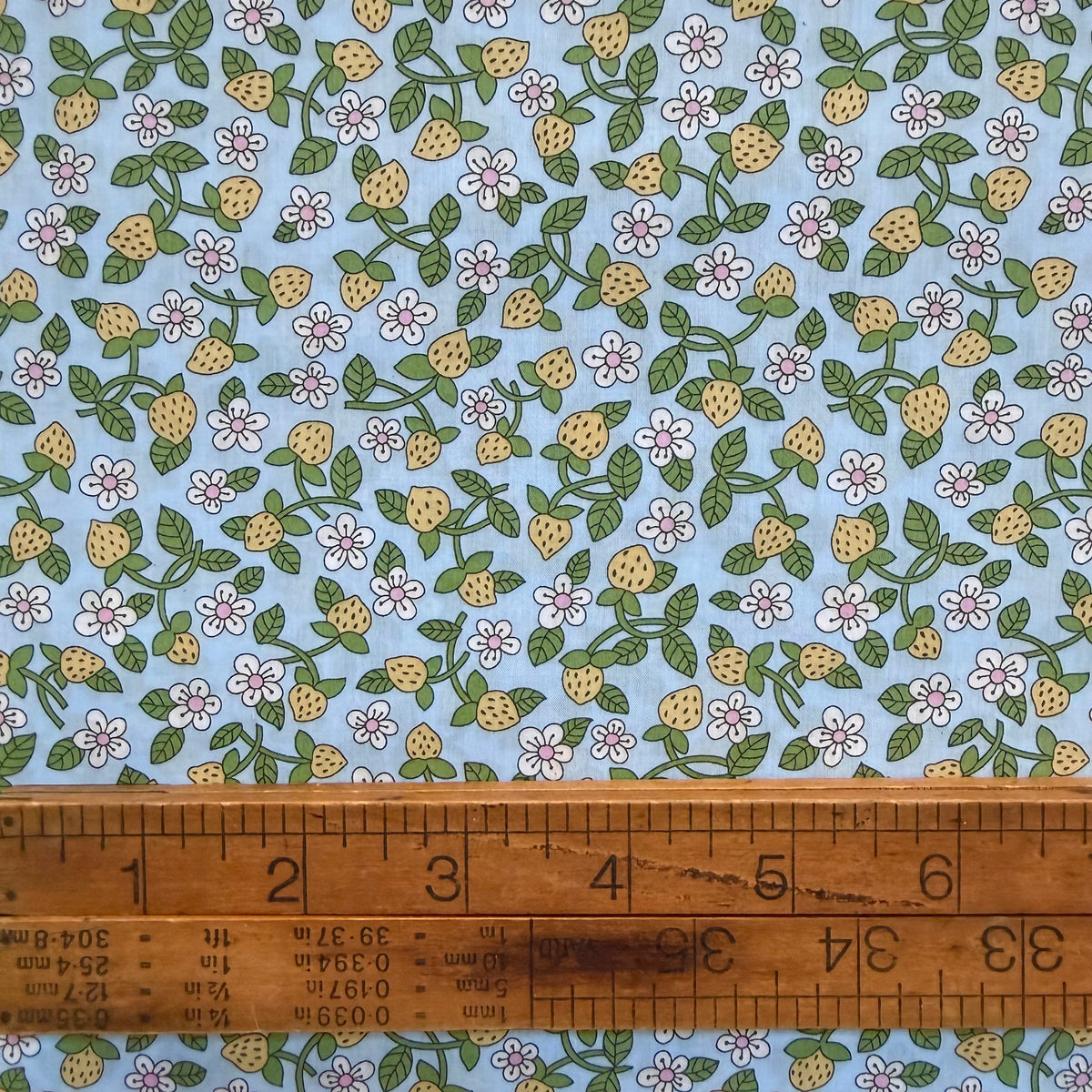 Strawberries and Cream A - Liberty Tana Lawn - Classics 2026