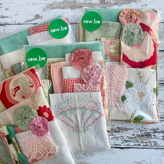 Japanese Vintage Textile Needlebook Bundle