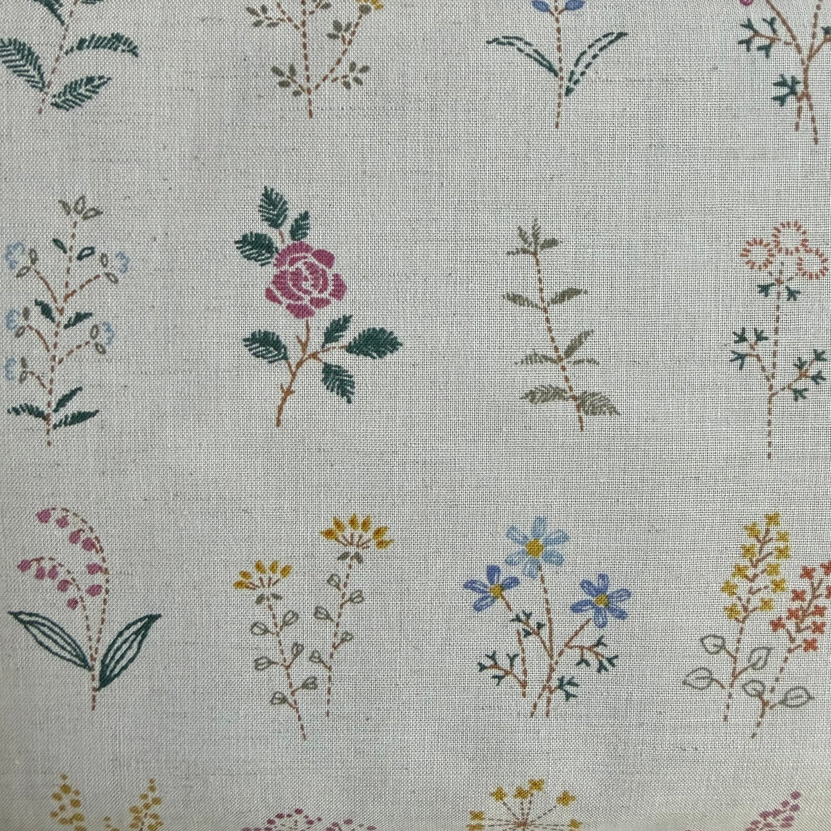 Kei Petit Joli - Floral (Bright) Cotton / Linen