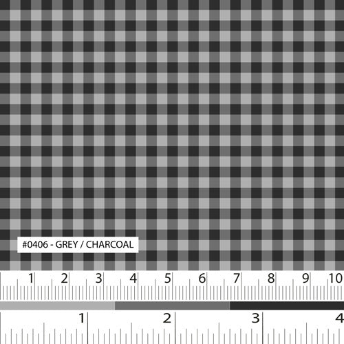 Essential Check - Grey / Charcoal
