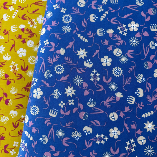 Flowery in Lapis - Salutations - Ruby Star Society
