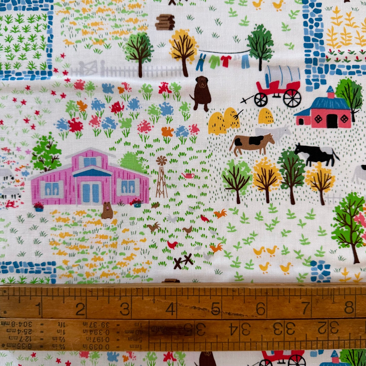 The Little Pink Homestead in Puffy Cloud - Our Simple Life