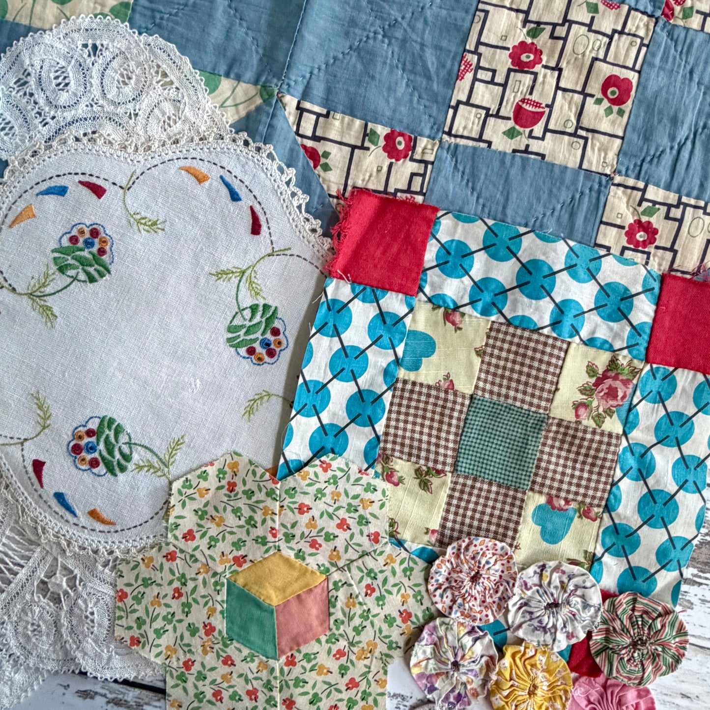 Vintage Textile Bundle (B)