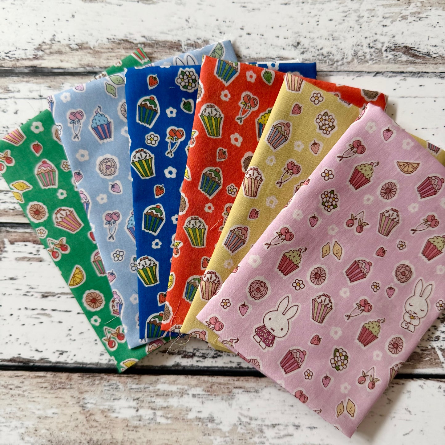 Liberty Tana Lawn Japan - Miffy Sweet Birthday Bundle