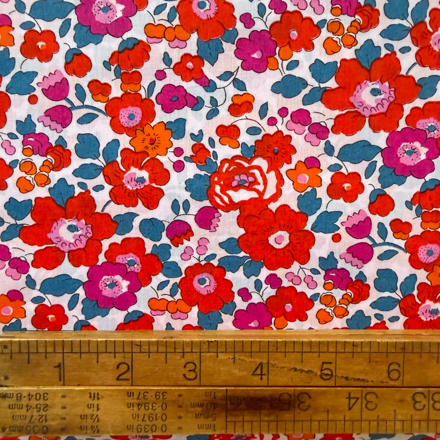 Bespoke Liberty Tana Lawn - Berry Colourway Betsy